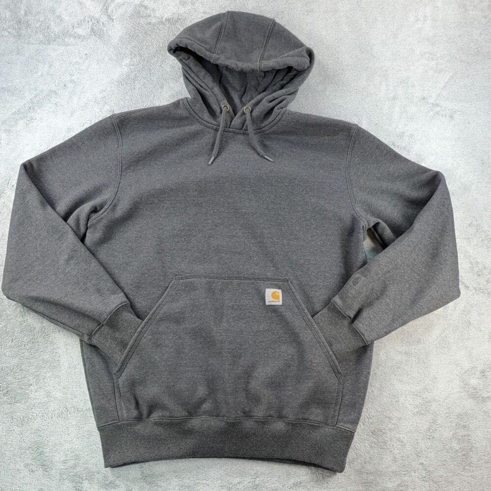 Carhartt Rain Defender Hoodie 100127 Men's M Dark Gray Original Fit
